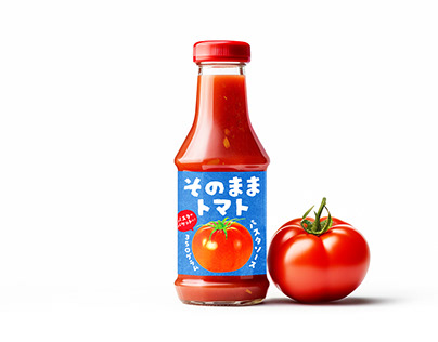 SONOMAMA TOMATO Tomato sauce package design
