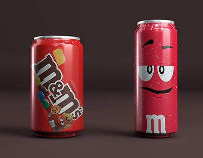 M&M Chocolate Can