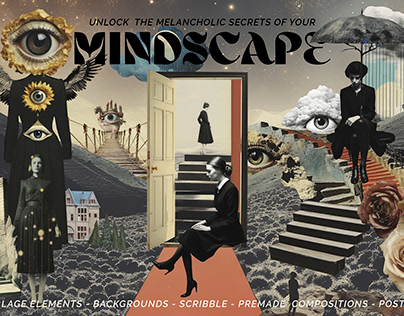 Mindscape. Inner World Collage Collection