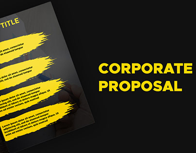 Proposal Design | Editorial Design | Corporate Proposal