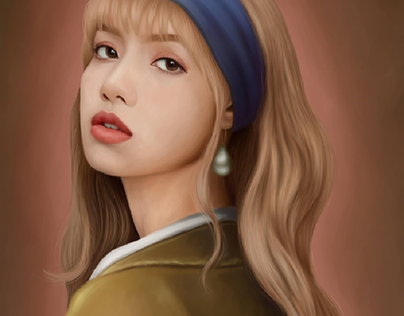 Lisa With A Pearl Earring