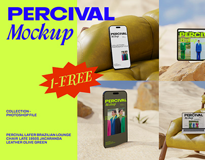 Pervial Mockup Free Device