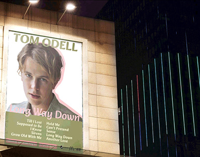 Poster Design.Tom Odell/Long Way Down