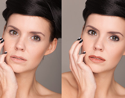 Retouch. Before/After