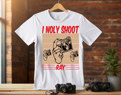 Camera T-Shirt desing