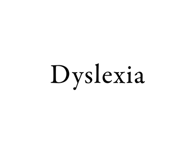 'What is it like to be Dyslexic?'