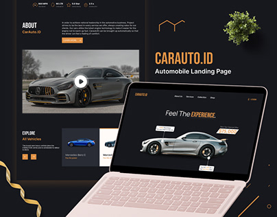 Car/Automobile Landing Page | Web Design