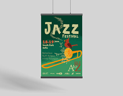 Poster for Jazz Festival /student project/