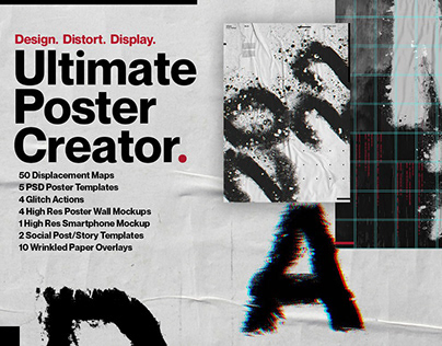 (FREE) Ultimate Distortion Poster Creator