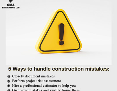 5 Ways to handle Construction Mistakes