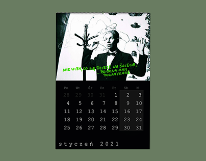 MIRON BIAŁOSZEWSKI-inspired Calendar
