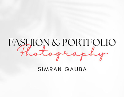 Fashion & Portfolio Photography