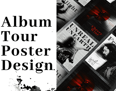 Album Tour Poster Design for Hozier