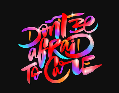 Don't be Afraid to Care Graphic Collection
