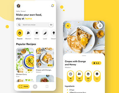 Mobile App - Food Recipe Application