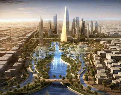 Ai Design of Jeddah architecture in 2030