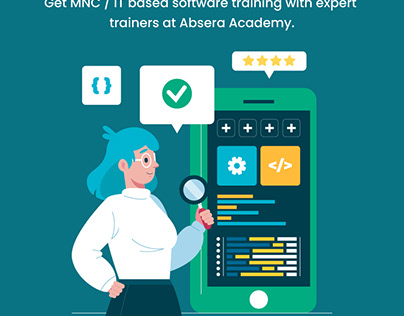 Get MNC/IT based software training at Absera