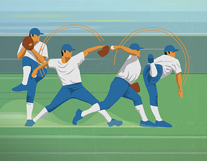 Baseball Illustration Series