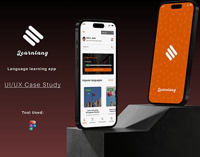 Language learning app case study - Learnlang
