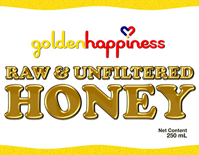Golden Happiness - Raw & Unfiltered Honey