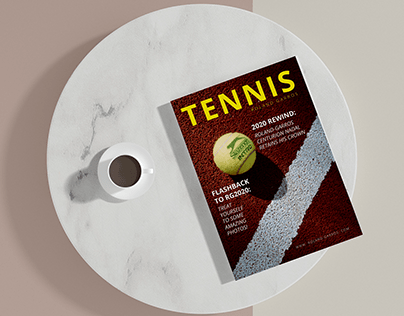 Magazine design project #Tennis