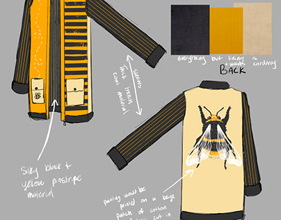 longline bee jacket
