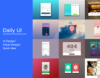 Daily UI | UI design