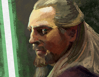 Qui-Gon Jinn Sketch