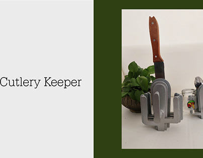 Cactus Cutlery Keeper