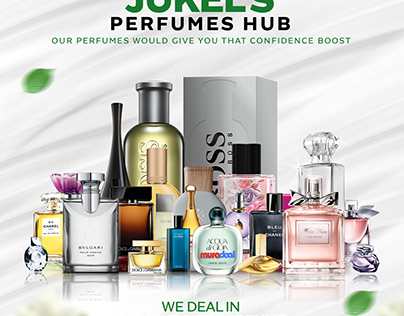 Jukel's perfume hub flyer