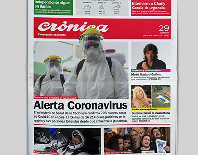 Rediseño diario Crónica | Taller de Diseño 4 UNLa