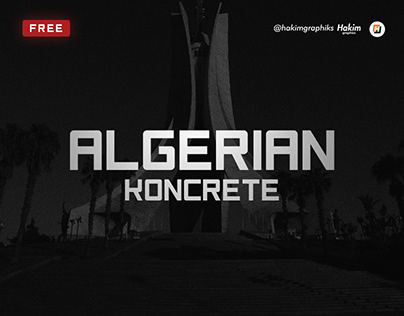 Algerian Concrete | FREE Font