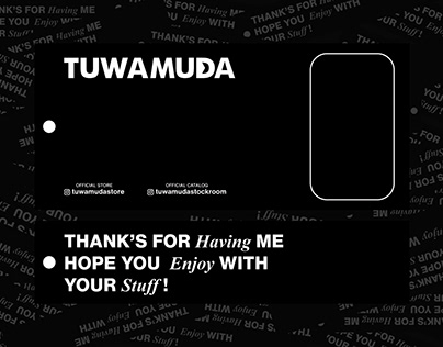 TUWAMUDA STORE - Price Tag