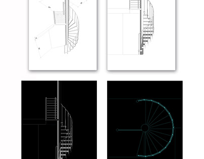 Stairs ... for 3 D Arch. aplication