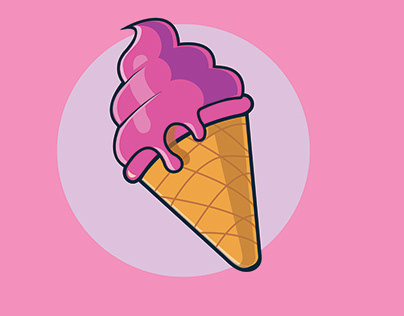 Ice cream Illustration