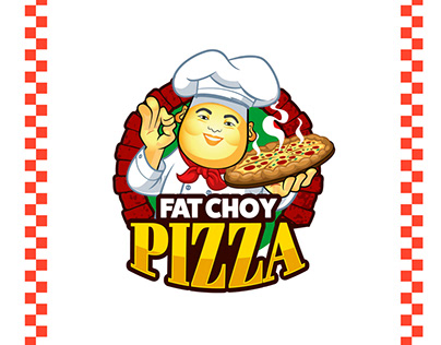 Pizza Box Design for Fat Choy Restaurant in Las Vegas