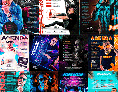 Project thumbnail - Social Media / Agendas - DJ Atila Rodrigues 2022