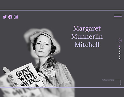Landing Page about M. Mitchell 2021
