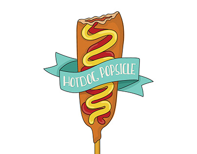 Hotdog Popsicle