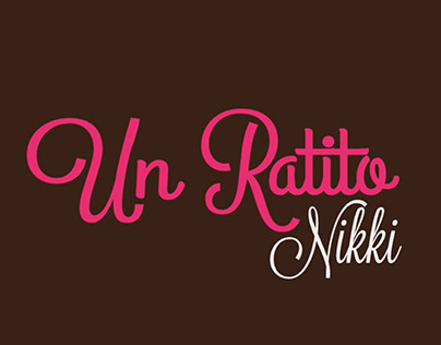Un Ratito- Kinectic Typography