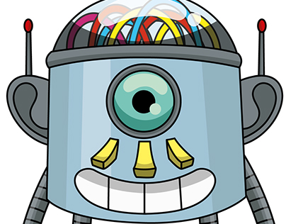 Robot! How many eyes does he have?