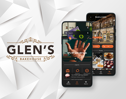 Glen's Bakehouse Mobile app