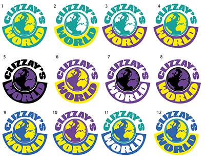Clizzay's World logo