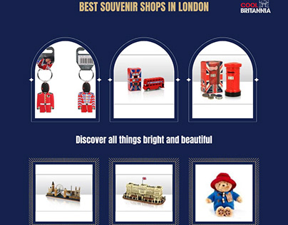 Best souvenir shops in London - Cool Britannia
