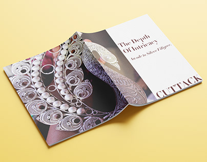 Booklet Design | Silver Filigree
