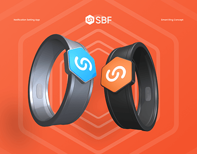 UI/UX for SBF App - Smart Ring Concept