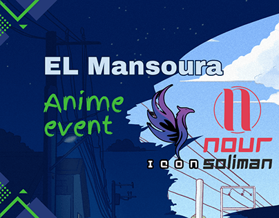 Anime event (Icon El Mansoura) project