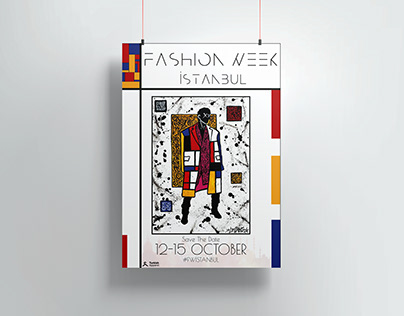 Moda Haftası Afiş Tasarımı(Fashion week poster design.)