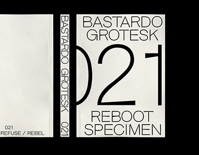 Bastardo Grotesk - Typeface