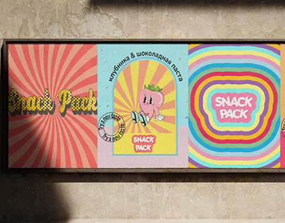 Concept packaging design Snack Pack